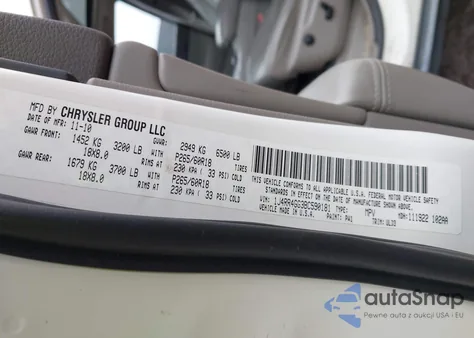 2011 Jeep Grand Cherokee Laredo z USA, uszkodzony, nr VIN 1J4RR4GG3BC590181